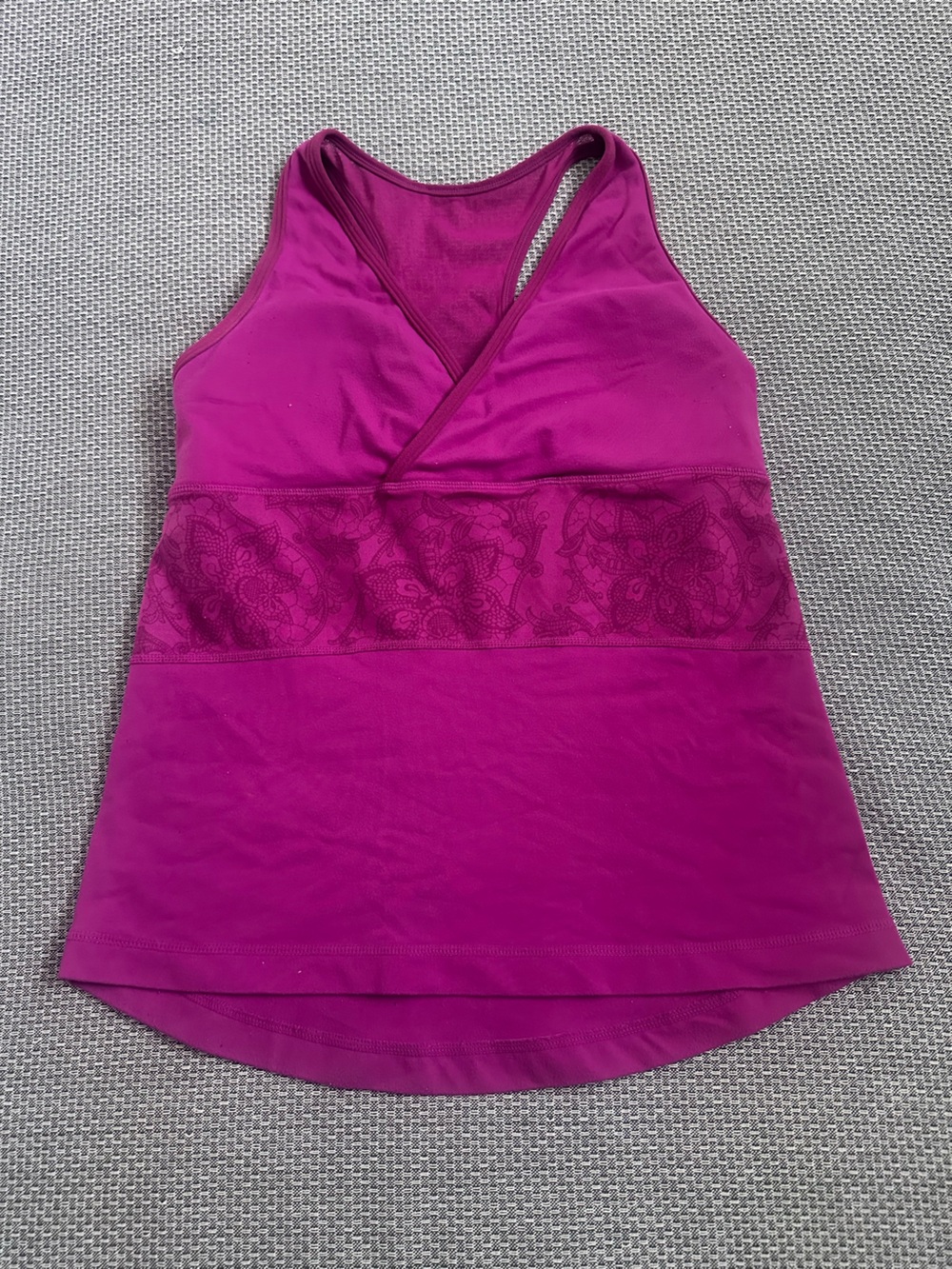 Lululemon Magenta Racerback Tank